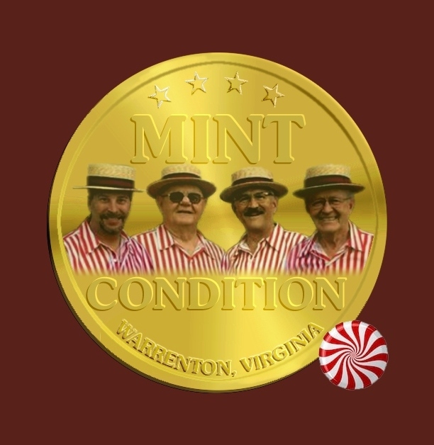 Link to Mint Contition's Facebook page A coin featuring photos of the Mint Condition quartet and the words